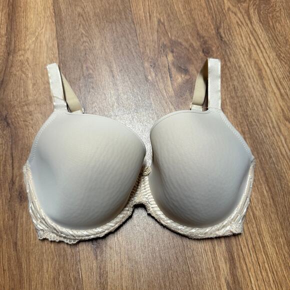Wacoal Womens Beige Nude La Femme Contour Underwire Bra 853117 Size 32H (5D) - Picture 1 of 8